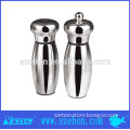 hot sale stainless steel salt and pepper and sugar set